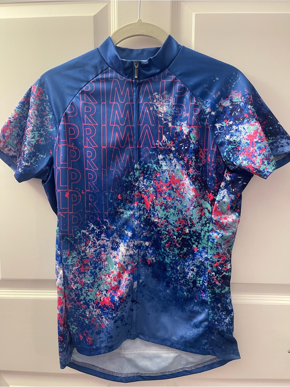 Primal Women’s Cycling Jersey in Blue Splash